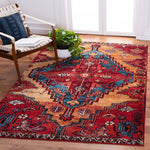 Safavieh Vintage Hamadan 248 Rug, VTH248 - RED / BLUE