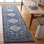 Safavieh Vintage Hamadan 252 Rug, VTH252 - BLUE / GREY