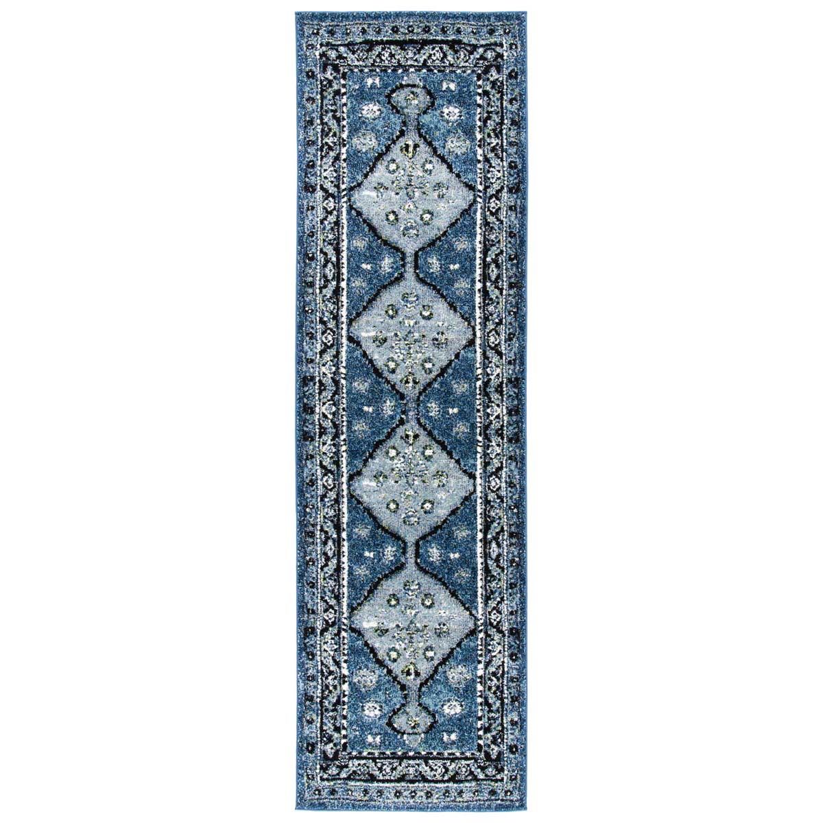 Safavieh Vintage Hamadan 252 Rug, VTH252 - BLUE / GREY