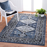 Safavieh Vintage Hamadan 252 Rug, VTH252 - BLUE / GREY