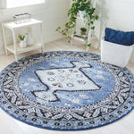 Safavieh Vintage Hamadan 252 Rug, VTH252 - BLUE / GREY