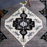 Safavieh Vintage Hamadan 260 Rug, VTH260 - GREY / GREEN