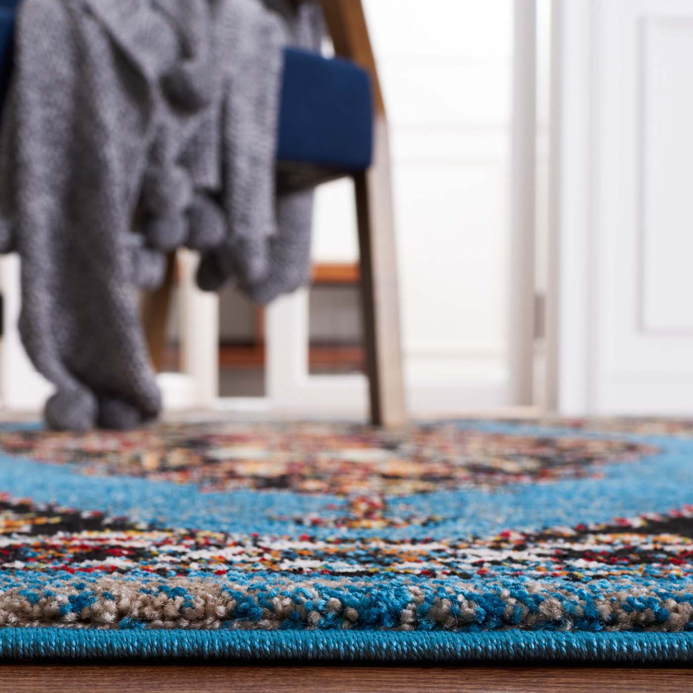 Safavieh Vintage Hamadan 265 Rug, VTH265 - BLUE / BLACK