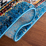 Safavieh Vintage Hamadan 265 Rug, VTH265 - BLUE / BLACK