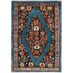 Safavieh Vintage Hamadan 265 Rug, VTH265 - BLUE / BLACK
