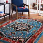Safavieh Vintage Hamadan 266 Rug, VTH266 - BLUE / RED