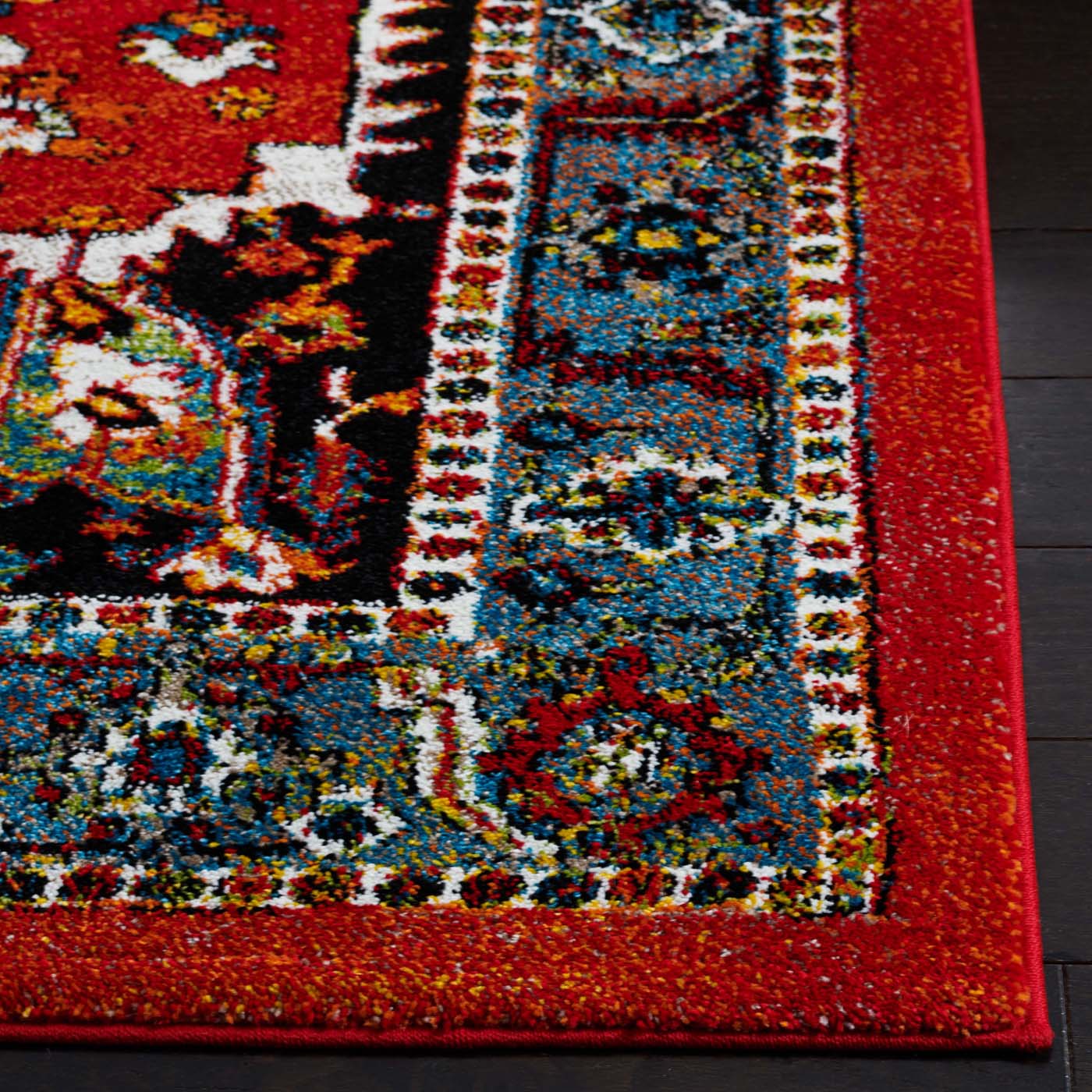 Safavieh Vintage Hamadan 266 Rug, VTH266 - RED / BLUE
