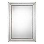 Decor Market Mirror - Metallic Silver Finish