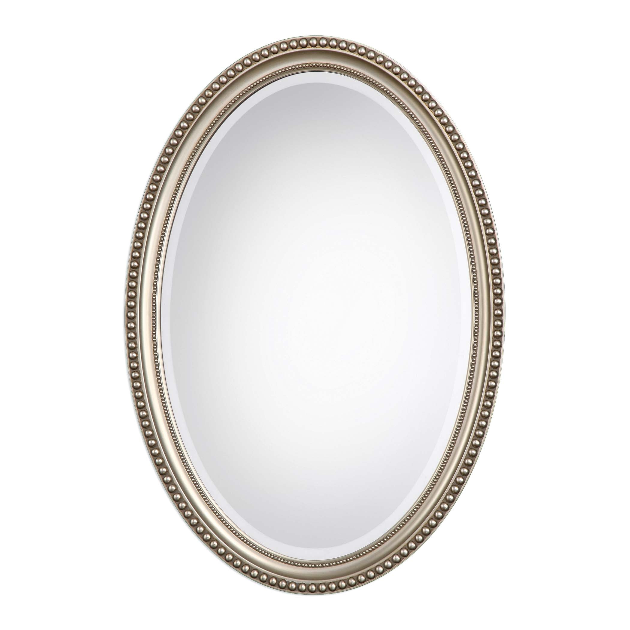 Decor Market Mirror - Metallic Silver Finish