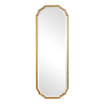 Decor Market Mirror - Lightly Antiqued, Metallic Gold Leaf
