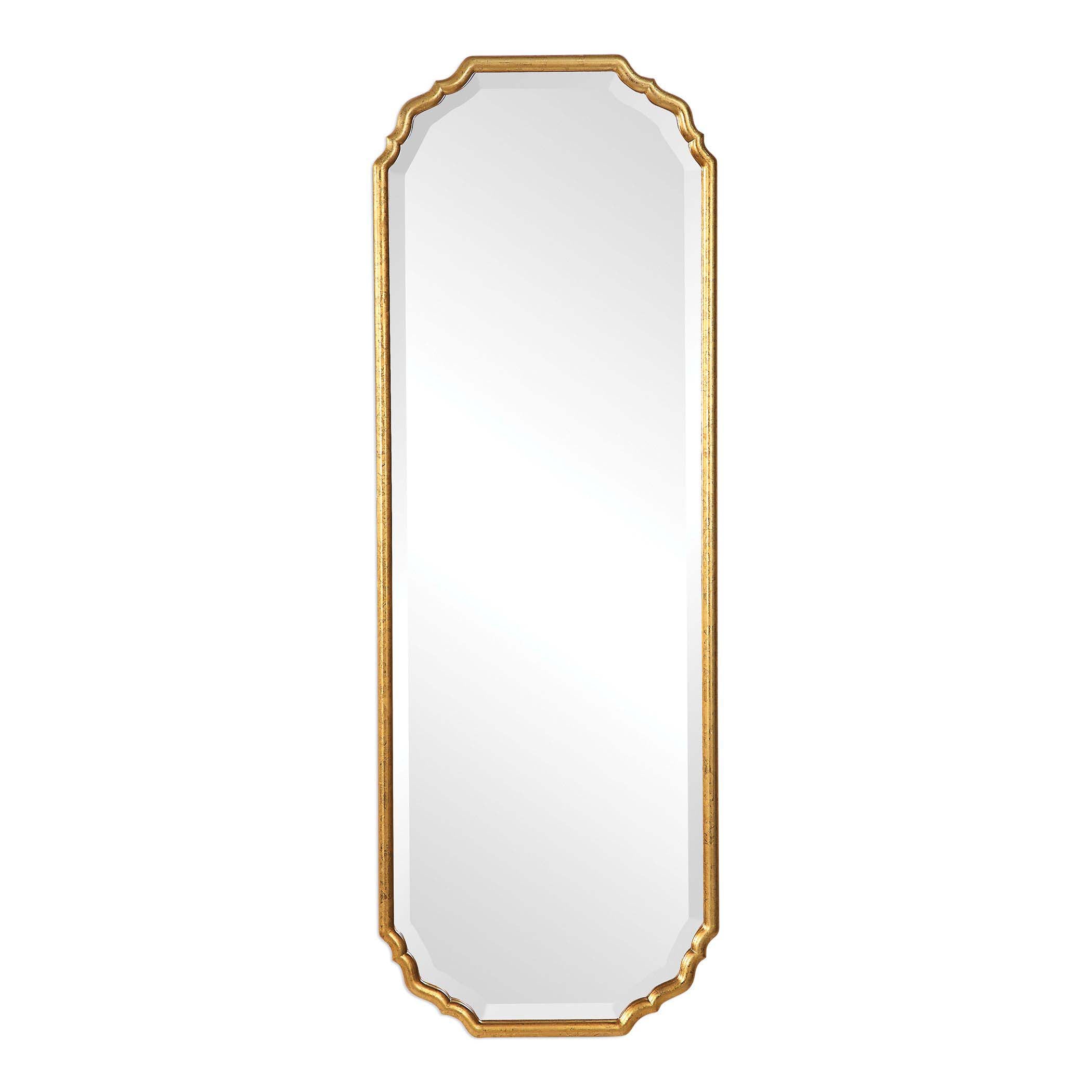 Decor Market Mirror - Lightly Antiqued, Metallic Gold Leaf