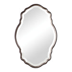 Decor Market Mirror - Antiqued Silver Champagne Accented