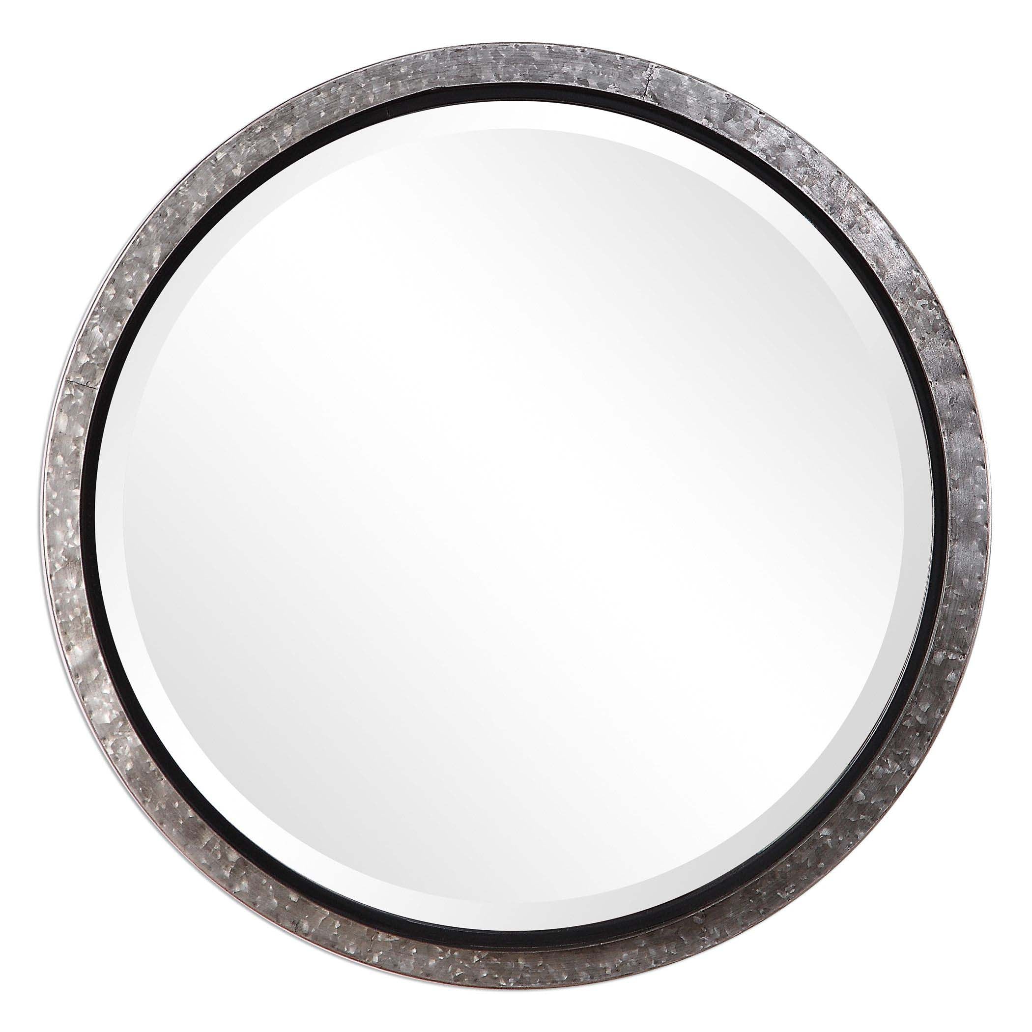 Decor Market Mirror - Galvanized Metal