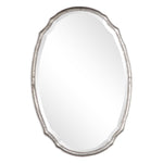 Decor Market Mirror - Silver Hammered Finish