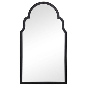 Decor Market Mirror - Satin Black Finish
