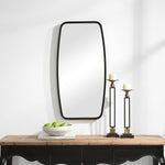 Decor Market Mirror - Matte Black Finish