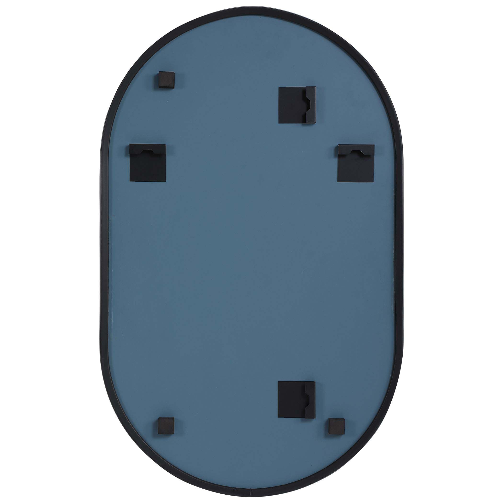 Decor Market Mirror - Matte Black Pvc Frame