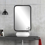 Decor Market Mirror - Matte Black Finish