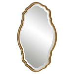 Decor Market Mirror - Gold With Amber Glaze