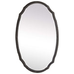 Decor Market Mirror - Lightly Distressed Charcoal
