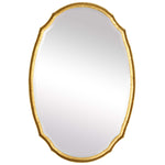 Decor Market Mirror - Lightly Antiqued Gold Leaf