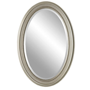 Decor Market Mirror - Metallic Silver Finish