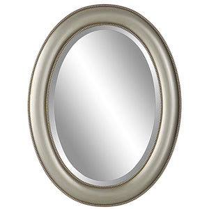 Decor Market Mirror - Metallic Silver Finish