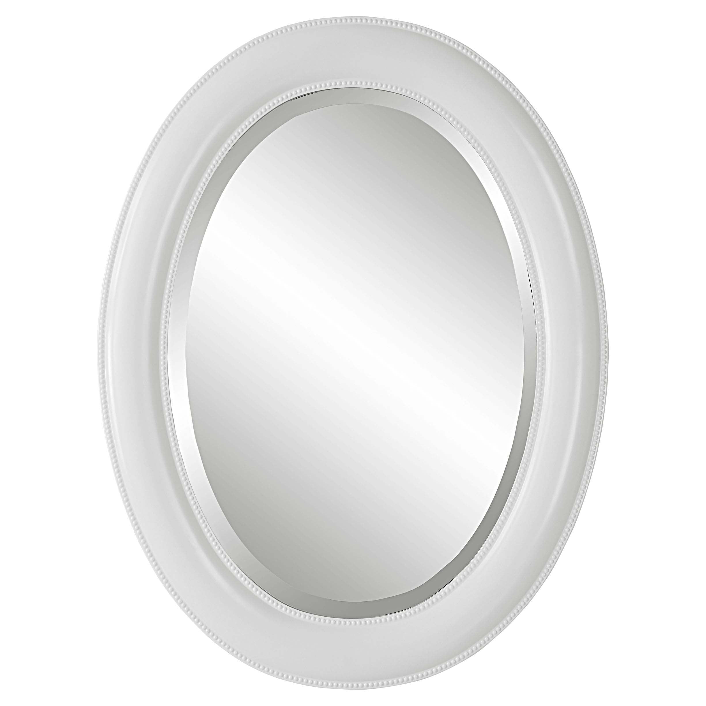 Decor Market Mirror - Crisp White Finish
