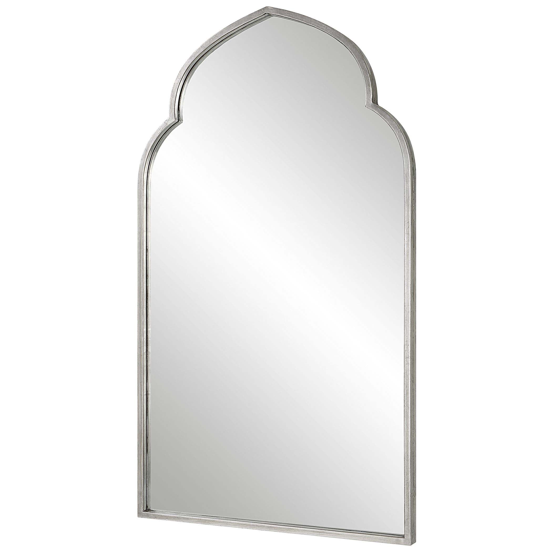 Decor Market Mirror - Soft Silver Finish