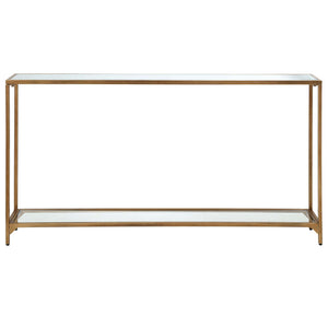 Decor Market Console Table - Gold