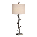 Decor Market Table Lamp Dark Bronze With Silver Undertones