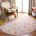 Safavieh Windsor 344 Rug, WDS344 - Aqua / Red