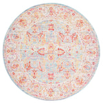 Safavieh Windsor 344 Rug, WDS344 - Aqua / Red