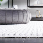 Safavieh Whisper Collection: WHS550F - Grey / Dark Grey