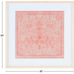 Safavieh Alsephina 25 Framed Textile Wall Art , WLA1006