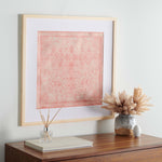 Safavieh Alsephina 25 Framed Textile Wall Art , WLA1006 - Pink