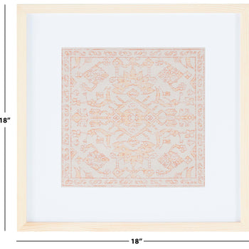 Safavieh Stenquist 18 Framed Textile Wall Art , WLA1011