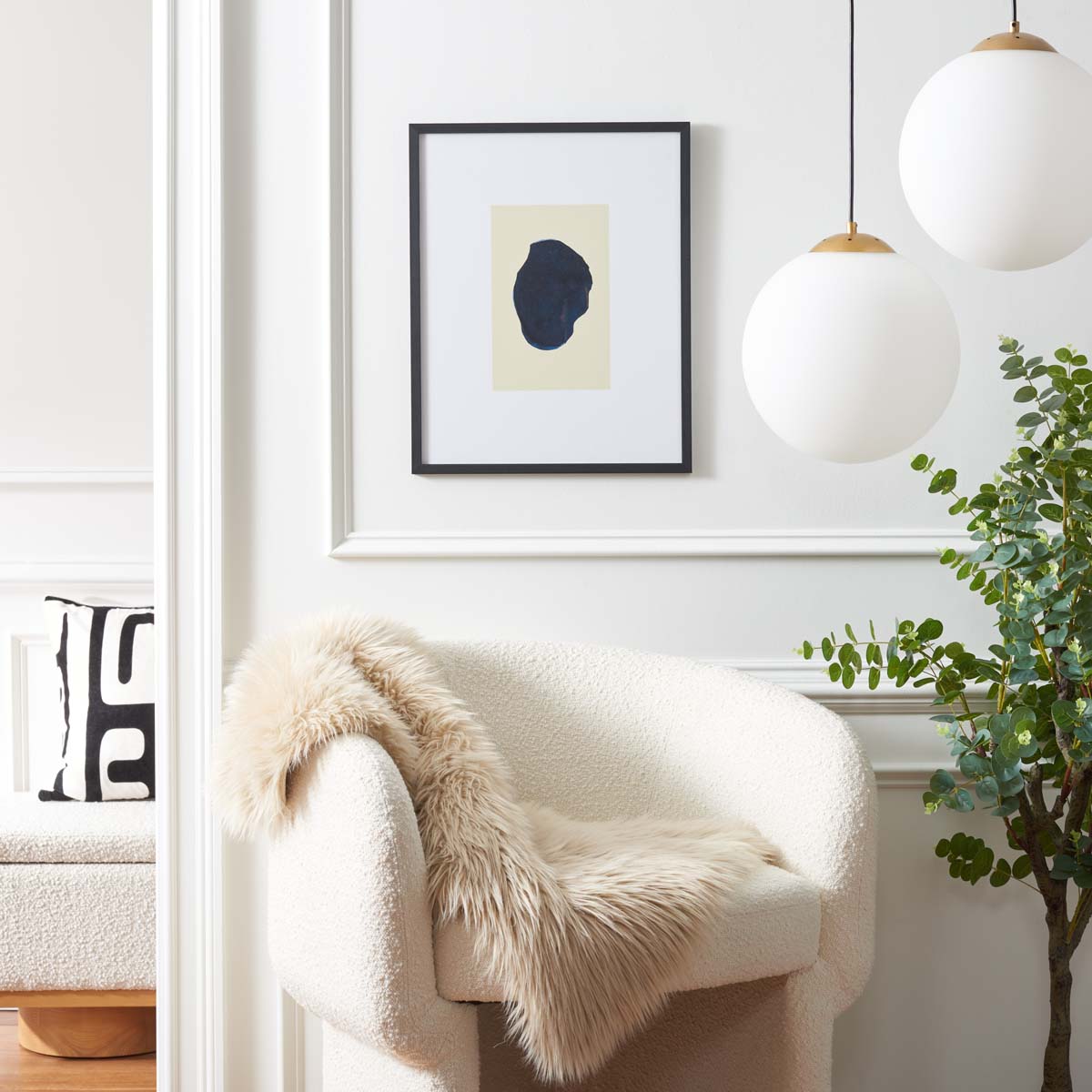 Antique Ivory/Navy - Antique Ivory/Navy