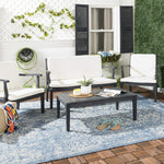Safavieh Fresno 4Pc Outdoor Living Set , PAT6711