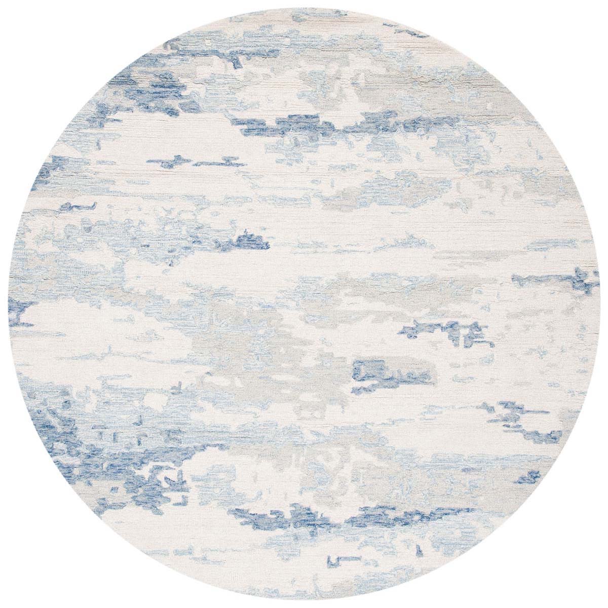 Safavieh Abstract 465 Rug, ABT465 - Ivory / Blue