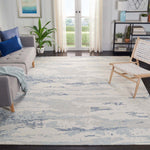 Safavieh Abstract 465 Rug, ABT465 - Ivory / Blue