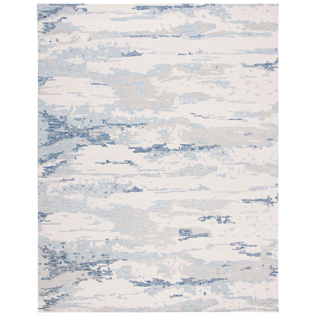 Safavieh Abstract 465 Rug, ABT465 - Ivory / Blue