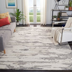 Safavieh Abstract 465 Rug, ABT465 - Charcoal / Ivory