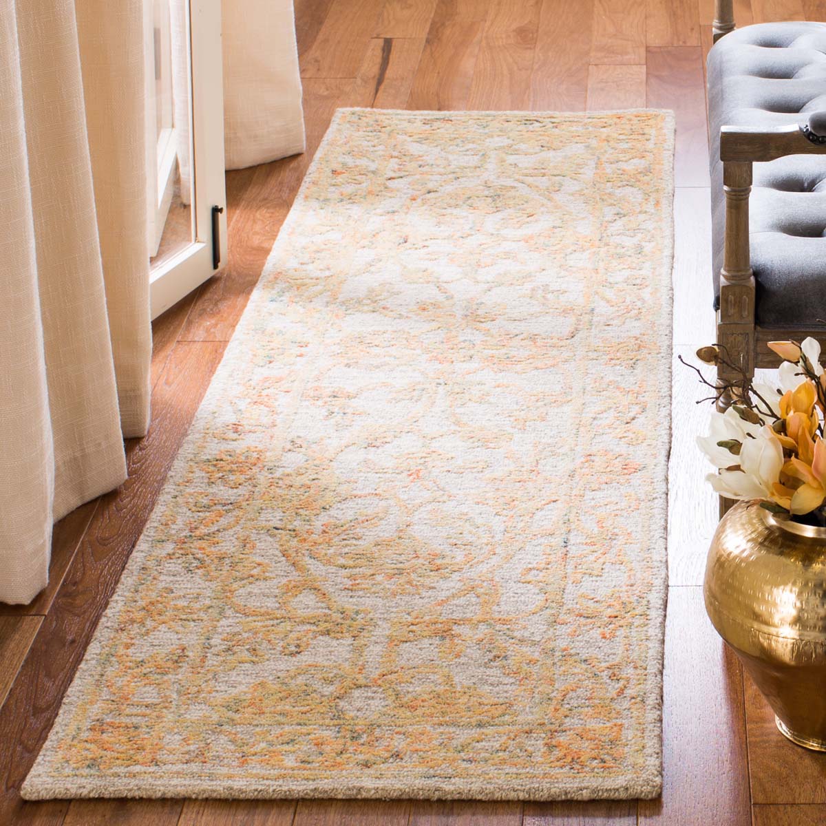 Safavieh Abstract 477 Rug, ABT477 - Beige / Gold