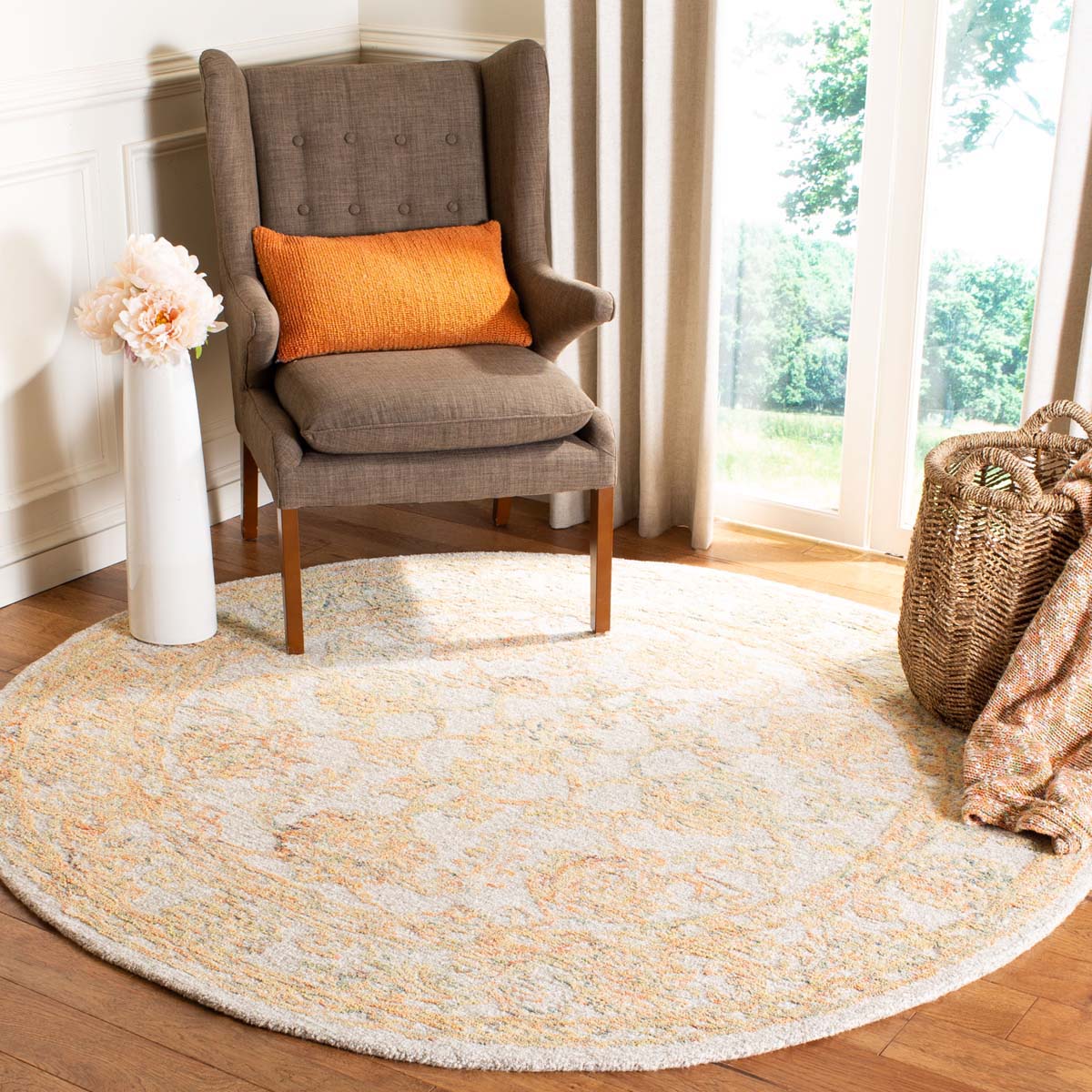 Safavieh Abstract 477 Rug, ABT477 - Beige / Gold