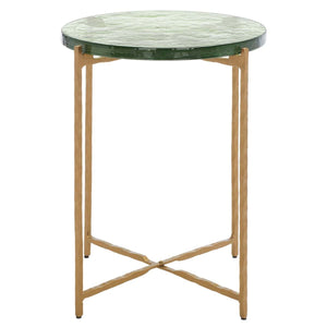 Safavieh Tengah Round Glass Accent Table , ACC3213