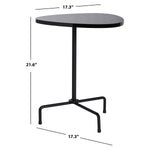 Safavieh Berlin Tripod Side Table , ACC4207 - Black / Black