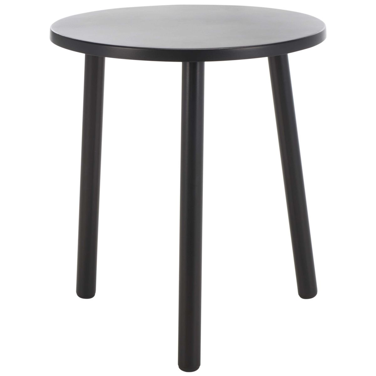 Safavieh Ivitrio Round Accent Table, Black - Black