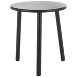 Safavieh Ivitrio Round Accent Table, Black - Black