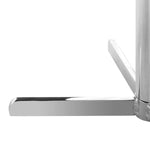 Safavieh Winnie Round Side Table , ACC6200 - White Marble Veneer/Chrome Leg